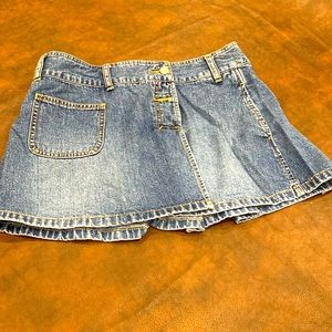Old Navy denim mini skirt